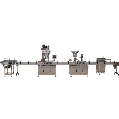 瓶裝全自動(dòng)粉末灌裝生產(chǎn)線